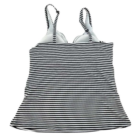 Christina Swimwear | Women's Tankini 2 Piece Set | Black & White | Various Sizes - Picture 3 of 7
